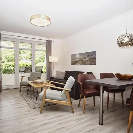 Terrasse, Gratis Nutzung Vom Ahoi Erlebnisbad Und Sauna In Sellin - Meeresblick Fewo 77 Goehren  Exterior photo